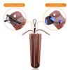 Fintie Double Eyeglass Case with Carabiner Hook, Portable Vegan Leather