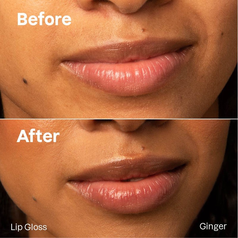 ATTITUDE Oceanly Sheer Lip Gloss Stick, EWG Verified, Titanium Dioxide-Free,
