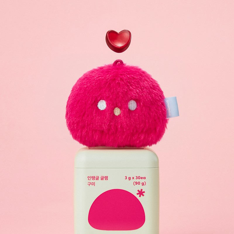 Slow Glow Tangle Keyring / 슬로우글로우 탱글 키링