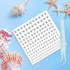 NOPKESV Pack of 3 Lip Studs, Fake Nose Studs, Eyebrow