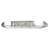 Front Bumper Lower Valance Skid Plate Chrome GM1015122 Replacement for