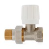 Thermostatic Manual Radiator Valve 1/2 Inch Passage Shape Brass Heating