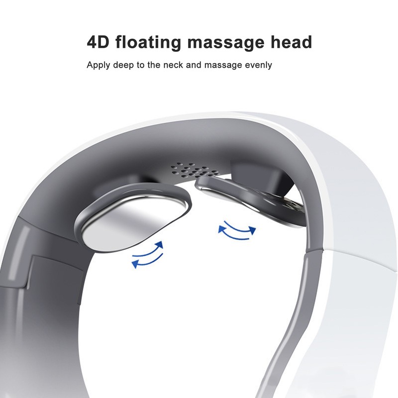 Electric Pulse Neck Massager Reduce Fatigue 6 Modes 9 Strength