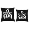 Funny Clio Alabama Made in Clio Alabama Throw Pillow, 18x18,