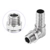 M METERXITY Hose Nozzle Connections - 90 Degree Angle Nickel-Plated