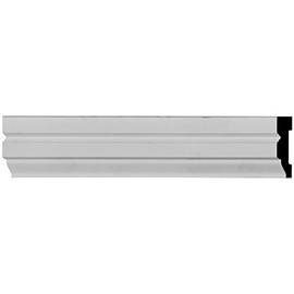 Ekena Millwork CAS02X01HI-CASE-2 Hillsborough Window & Door Casing, 2 5/8"H x 5/8"P x 94 1/2"L, Primed, 2 Pack