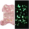 Maigllra Plush Dog Pajamas Glow in The Dark Dog Jumpsuit