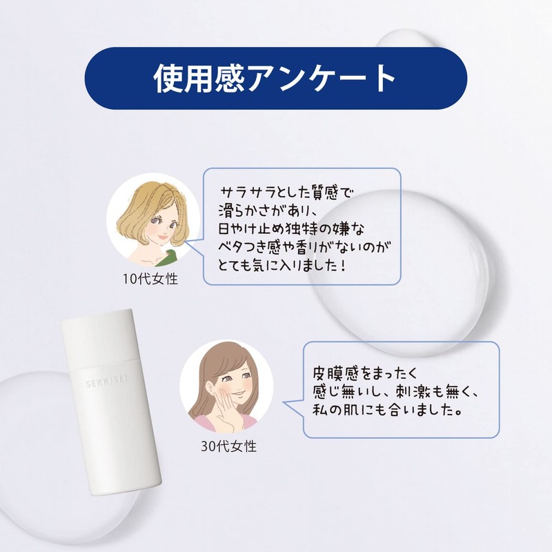 Sekkisei Clear Wellness (For Sensitive Skin) UV Mild Milk, 1.7