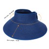 MK MATT KEELY Large Beach Straw Sun Hats Women Foldable