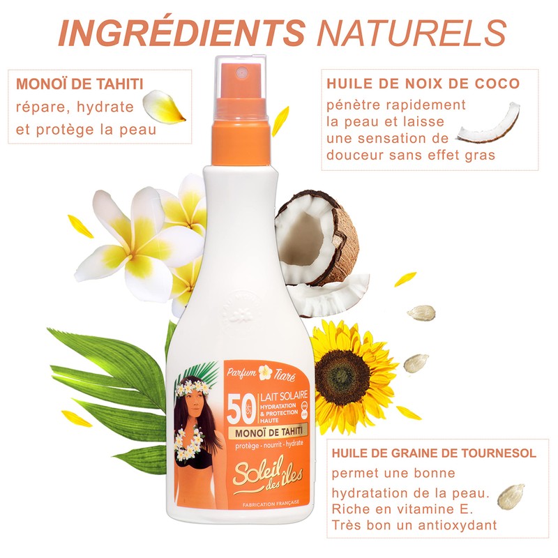Soleil des îles - Sun lotion SPF 50-150 ml