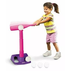 Little Tikes T-Ball Set (Pink) w/5 Balls Exclusive colors FREE SHIPPING!! PURPLE