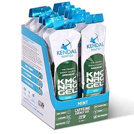 Kendal Mint Co. KMC NRG GEL+: Mint Flavoured Caffeine Energy Gel (12 x 70g) by Kendal Mint Co.