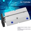 Air Cylinder TN25 Dual Shaft Rod Double Acting Pneumatic Components50
