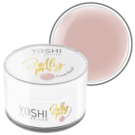 Yoshi Jelly PRO Gel Nails 50 ml - Extra Solid Manicure UV Gel - Professional Gel Nails - Builder Gel for Nails - Nail Gel UV and LED - Gel for Gel Nails - Light Beige