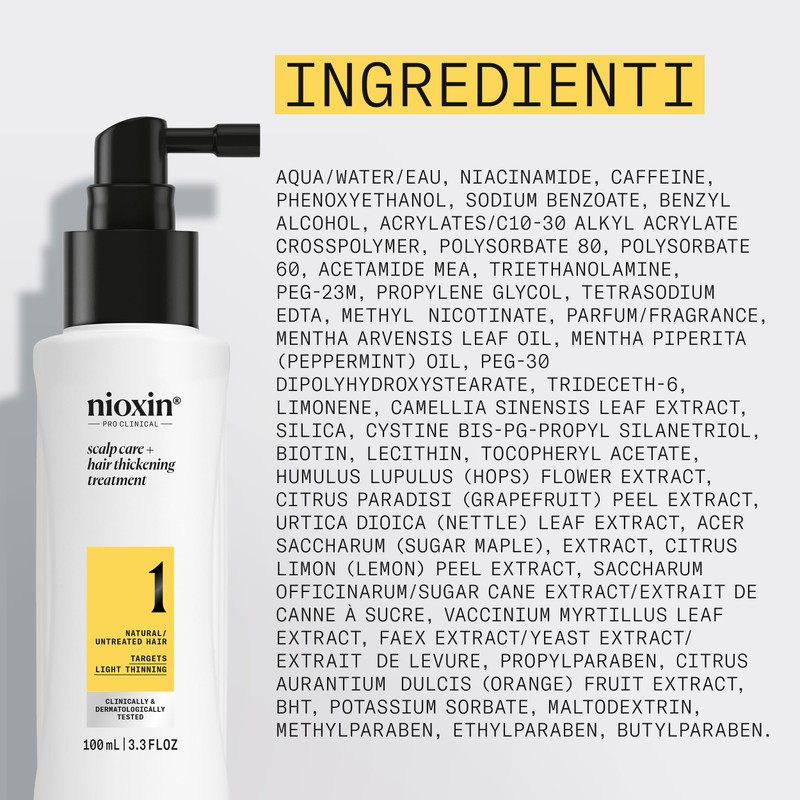 Nioxin Sistema 1 Scalp + Hair Thickening Serum 100ml -