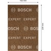 Bosch Professional 1x Expert N880 Fleece Pads (for Steel sheets,