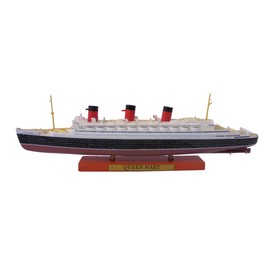 OPO 10 - Collectible Miniature Replica of The Famous transatlantic Liner RMS Queen Mary Scale 1/1250 or 25 cm