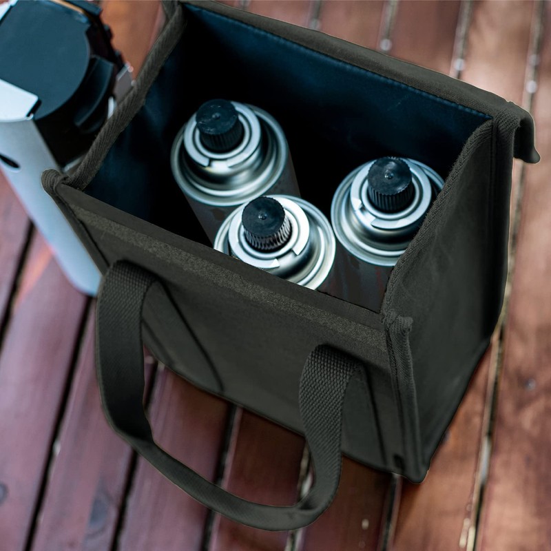 asobito Tool Box XS Tall Olive Waterproof Durable Cotton Canvas