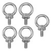 Bxian 5PCS 304 Stainless Steel M6 External Thread Mechanical Shoulder