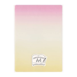 Gradient Tojiki A4 Size [Pink/Yellow] GS-A4-03