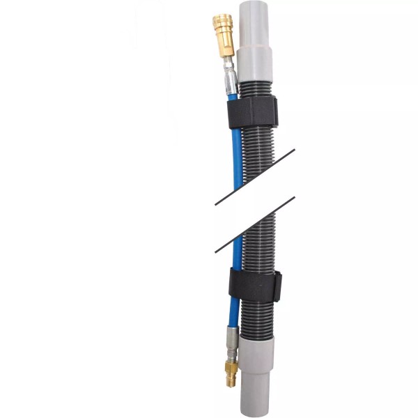 EDIC 1040AC-HP 15' Vacuum Hose Solution Line Assembly for Portable