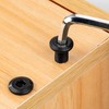 Tunejoy Flat Head Screws Black M6 x 10 mm Flat