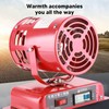 Jauarta Car Heater, Vehicle Mounted Air Heater 1000W‑1200W Portable Windshield