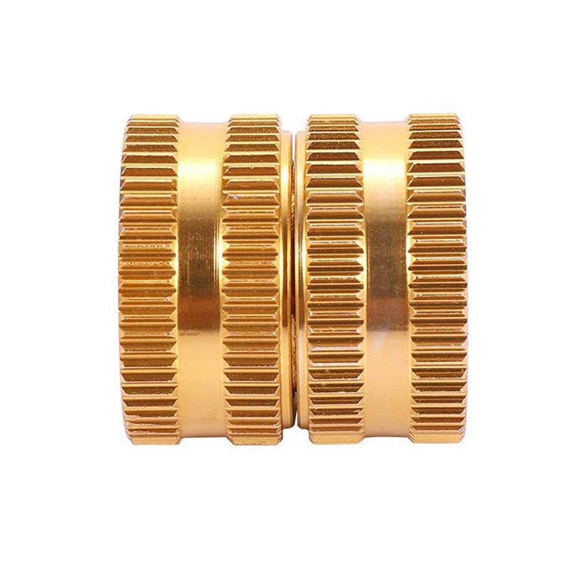 Hanobo Garden Hose Quick Aluminium Fitting Connector, Double Ends Female