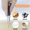 WHLLING 2-Piece Automatic Center Punch, 6 Inch Hardened Steel Spring