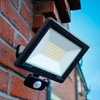 Luceco Essence Multi-Position Floodlight with PIR Motion Sensor, 50 Watts,