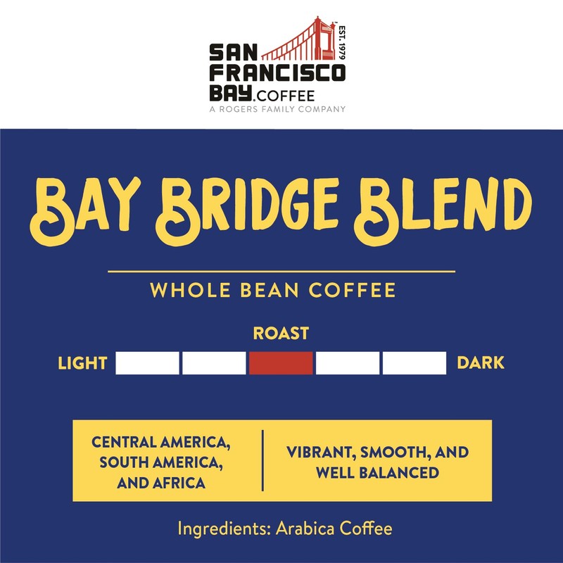 San Francisco Bay Whole Bean Coffee – Bay Bridge Blend