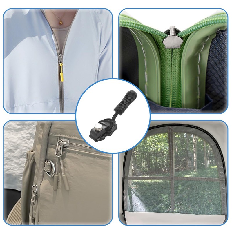 9 PCS Zipper Repair Kit, Luggage, Backpacks, Jackets Replacement Zipper