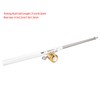 Pissente Fishing Rod/Reel Combo Set, Mini ICE Telescopic Fishing Rod