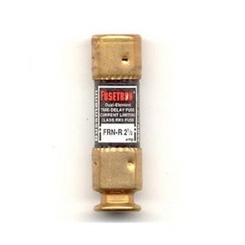 Bussmann FRN-R-2-1x2044;2 (FRN-R-2.5) 2.5Amp 250V Fusetron Dual Element Time-Delay Fuse