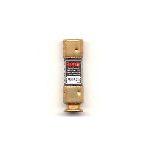 Bussmann FRN-R-2-1x2044;2 (FRN-R-2.5) 2.5Amp 250V Fusetron Dual Element Time-Delay Fuse