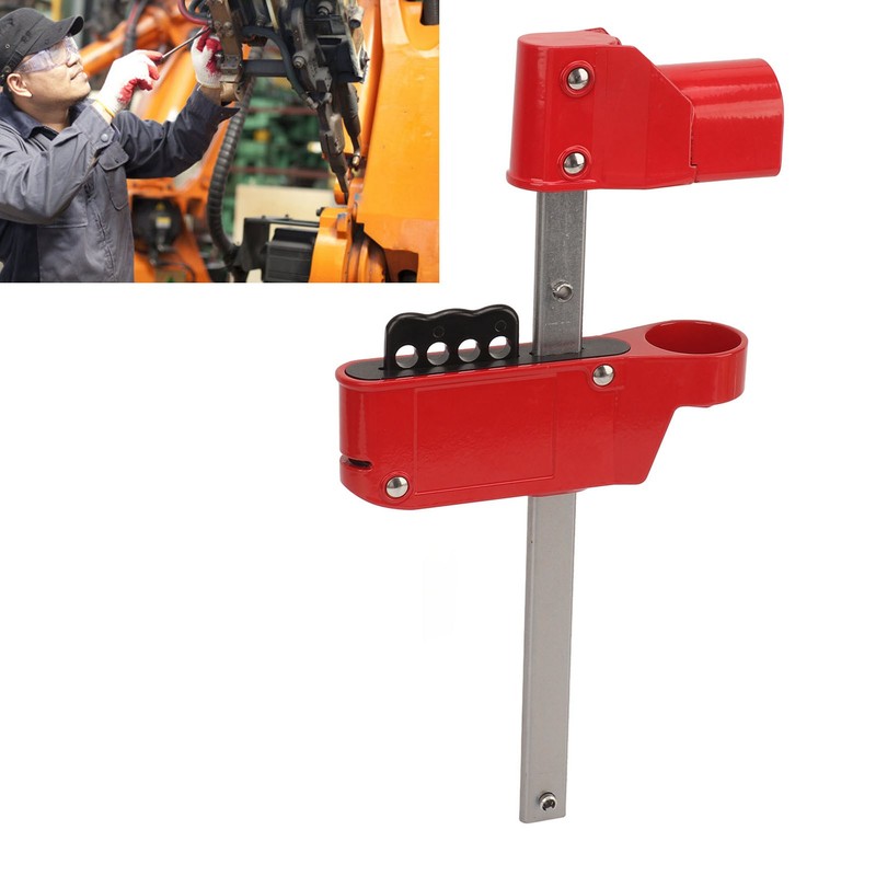 Butterfly Valve Lockout 4 Hole Adjustable 70mm‑210mm High Strength Butterfly