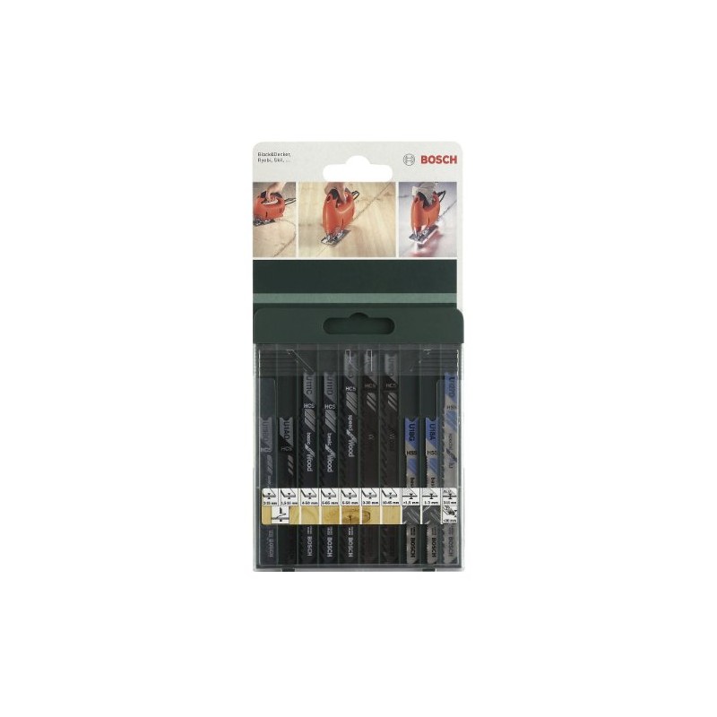 Bosch 2609256775 Jigsaw Blade Set U 19 Bo U 1
