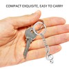 2 Pieces Music Note Keychains, Creative Metal Keychains, Travel Bag