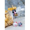 Joie Kitchen Gadgets 067742-124159 Meow Bag Ties, Plastic, White/Black/Grey