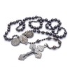 St. Joseph Strong Combat Rosary (Gun Metal)