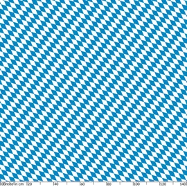 ANRO Oilcloth Tablecloth Oilcloth Tablecloth Wax Tablecloth Bavarian Diamond Oktoberfest Round 120 cm