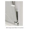 Maco Tilt Turn Window Bottom Hinge White Plastic Covers 3