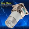 35W Micro DC Metal Gear Motor Speed Adjustable CW/CCW (24V