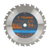 Truper ST-824 Saw blade 8-1/4" for wood, 24 teeth center