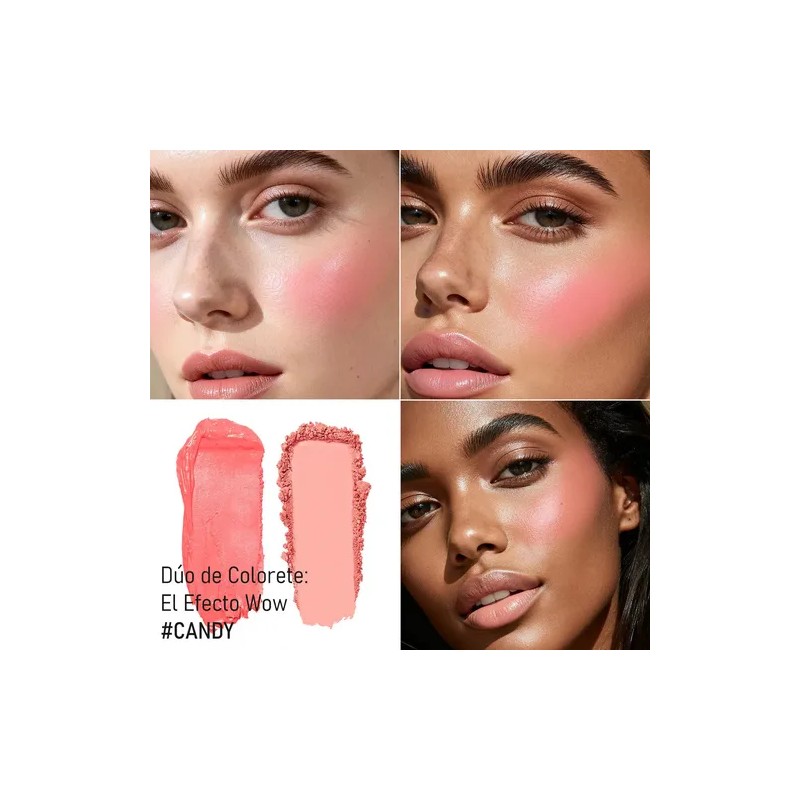 Double-take Crème & Powder Blush Tono Del Maquillaje Tono Del