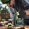 HANDLANDY Leather Gardening Gloves, Work Gloves for Men and Women,