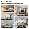 RGB LED Downlights for Ceiling Recessed Ceiling Spotlight with Remote