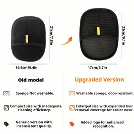 Pet Hair Removal Glove for Cats and Dogs, 2025 New Upgrade Efficient Grooming Gloves for Pet Hair, Electrostatic Cat Grooming Gloves for Hair Removal, Reusable Pet Hair Remover Glove