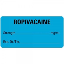 LabelValue | ROPIVACAINE Medical Labels LV-MAN58