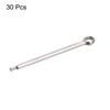 sourcing map Split Cotter Pin, 2.5mm x 40mm Stainless Steel